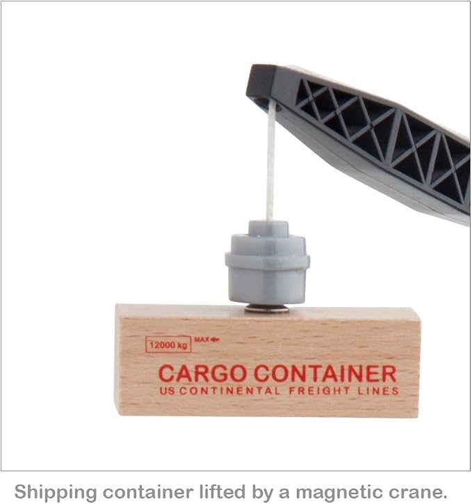 Orbrium 5 Cargo Train Car Set for Wooden Railway Fits Thomas the Tank Engine Chuggington Brio