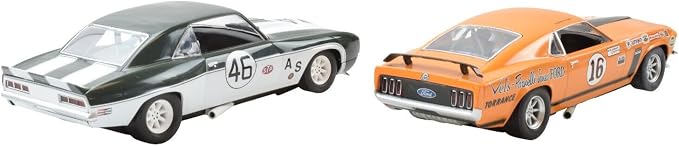 Scalextric/Premium Hobbies Sports Car Challenge - Mustang VS Camaro 1:32 Scale Slot Car Race Set C1445T