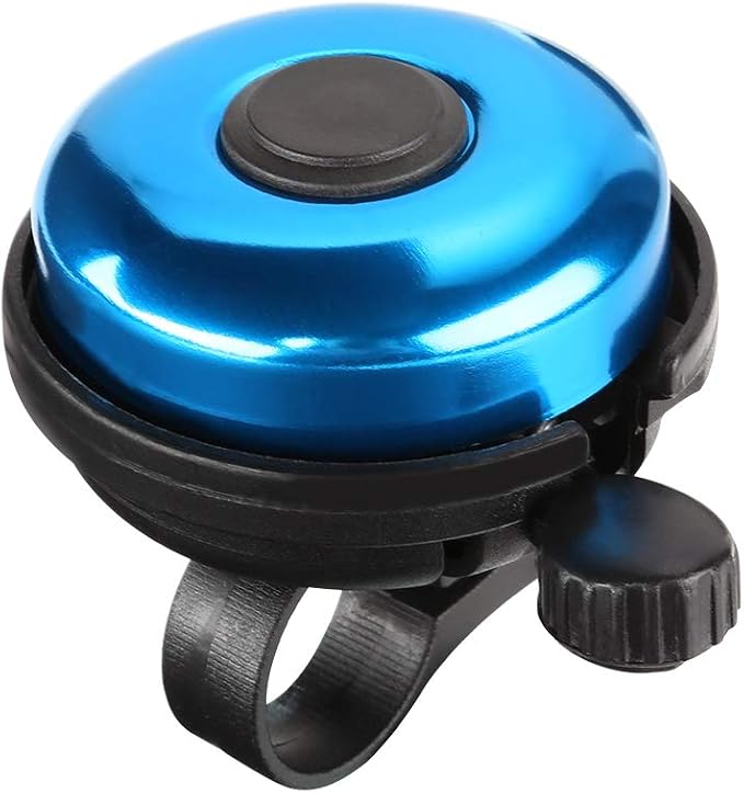 Accmor Classic Bike Bell, Aluminum Bicycle Bell, Loud Crisp Clear Sound Bicycle Bike Bell for Adults Kids