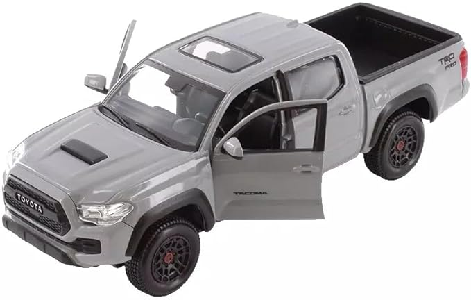 2023 Tacoma TRD PRO Pickup Truck Gray with Sunroof Special Edition Series 1/27 Diecast Model Car 32910GRY