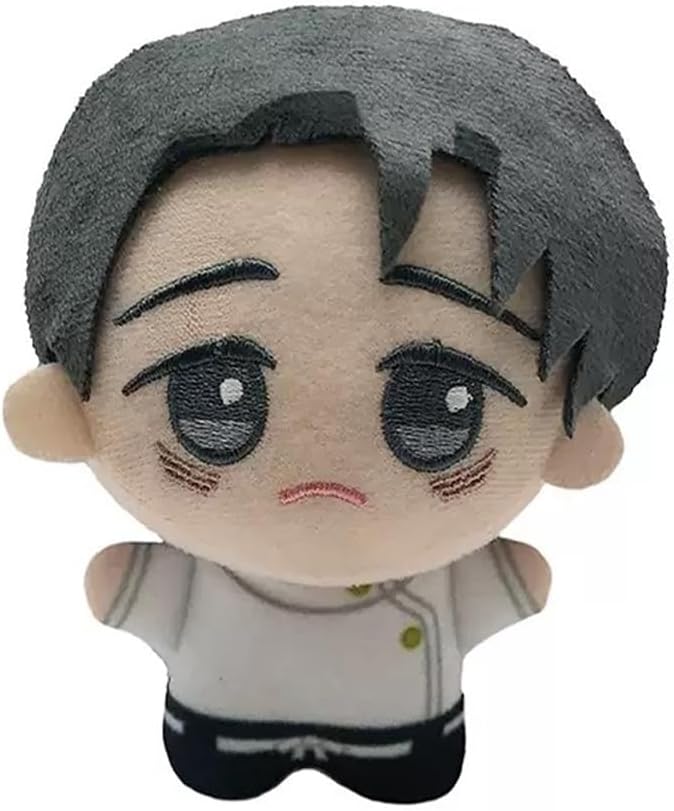 JJK Soft Figure Itadori Yuji Keychain Fushiguro Megumi Pillow, Mini Anime Naoya Zenin Throw Pillow Pendant Charm Decoration Birthday Gifts 5.12''