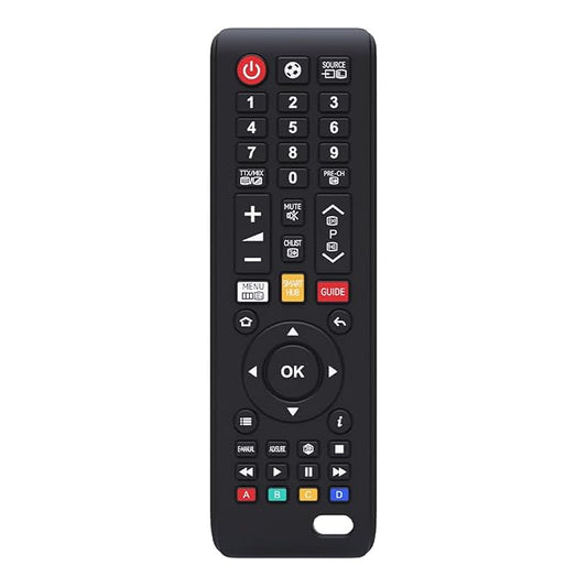 TV Remote Teether for 3-12-18 Months Babies Remote Shape Toddlers Chew Toys Baby Teething Toys Food Grade Silicone Teether for for Boys and Girls Sensory Toy