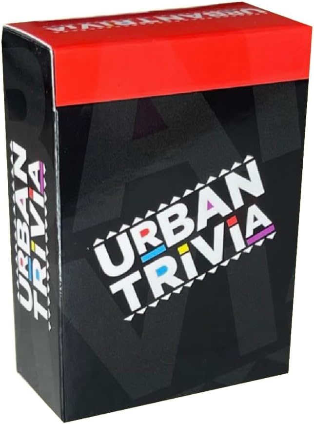 Urban Trivia - Black Card Game for The Culture! Fun Trivia on Black TV, Movies, Music, Sports, & Growing Up Black! Great for Adult Game Nights and Family Gatherings.