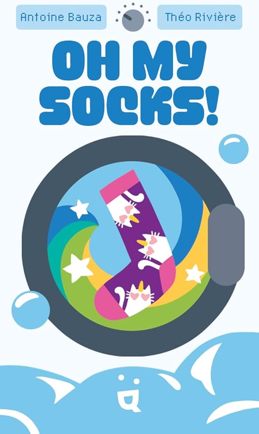 Helvetiq Oh, My Socks Card Game -Fast-Paced Sock Matching & Set Collection Strategy Game for Families and Friends, Fun for Kids & Adults, Ages 6+, 2-5 Players, 15 Minute Playtime