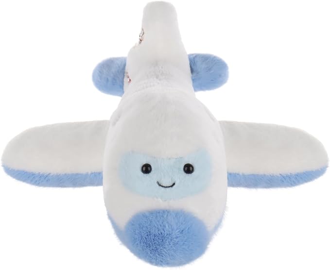 Apricot Lamb Comfort Plane Stuffed Animals for Kids, Soft Cute Plush Toys for Baby Girl and Boy, Fluffy Comfort Plane
