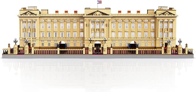 ELAICREE Architecture Buckingham Palace Building Blocks, 5604+Pcs Modular House Building Set for Adults Collectors Hobbyists, DIY Blocks Educational Toy Gift