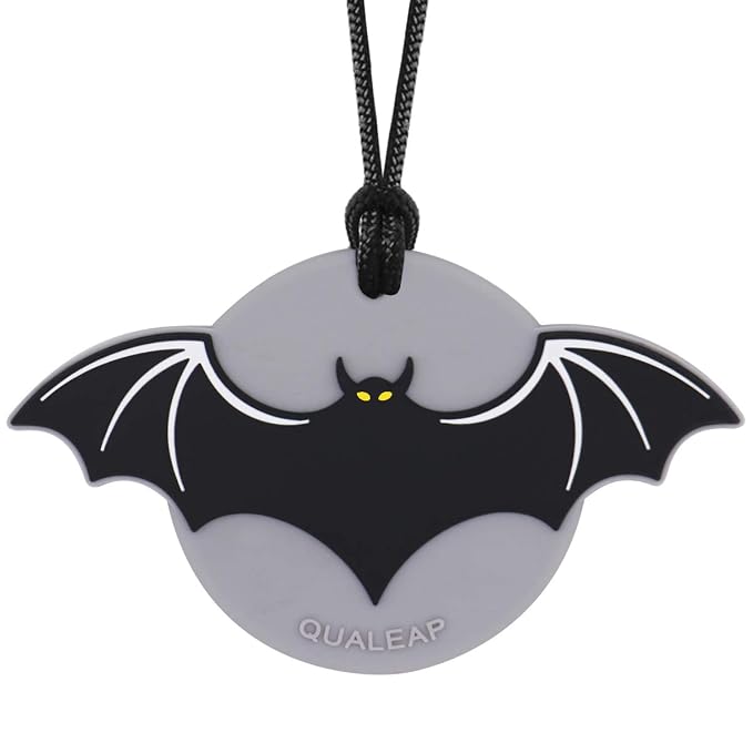 Xtra Tough (XT) Sensory Chew Necklace for Kids, Boys or Girls - Sensory Oral Motor Aids Teether Toys for Autism, ADHD, Baby Nursing or Special Needs- Made for Aggressive Chewers (1 Pack)