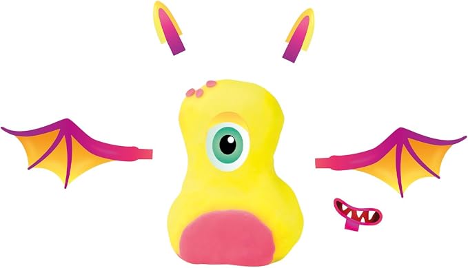 Jovi - Play&Fun Aliens, Character kit for Children with Modeling Clay | Includes Cutouts, 24 Non-Drying Clay Sticks and Tools to Create Monsters and Aliens, DIY kit for Kids