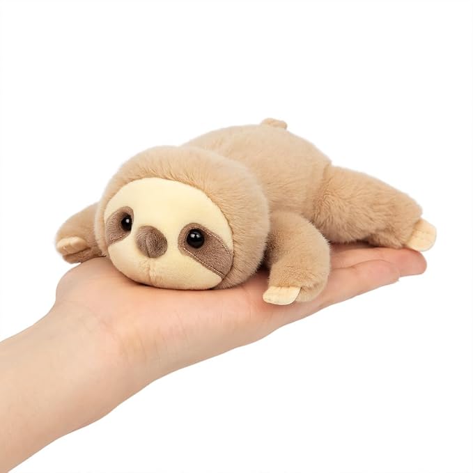 Adorable Sloth Stuffed Animal Soft Sloth Plush Toy Cute Birthday Gifts for Boys Girls Kids Toddlers