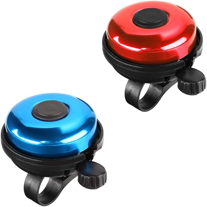 Accmor Classic Bike Bell, Aluminum Bicycle Bell, Loud Crisp Clear Sound Bicycle Bike Bell for Adults Kids