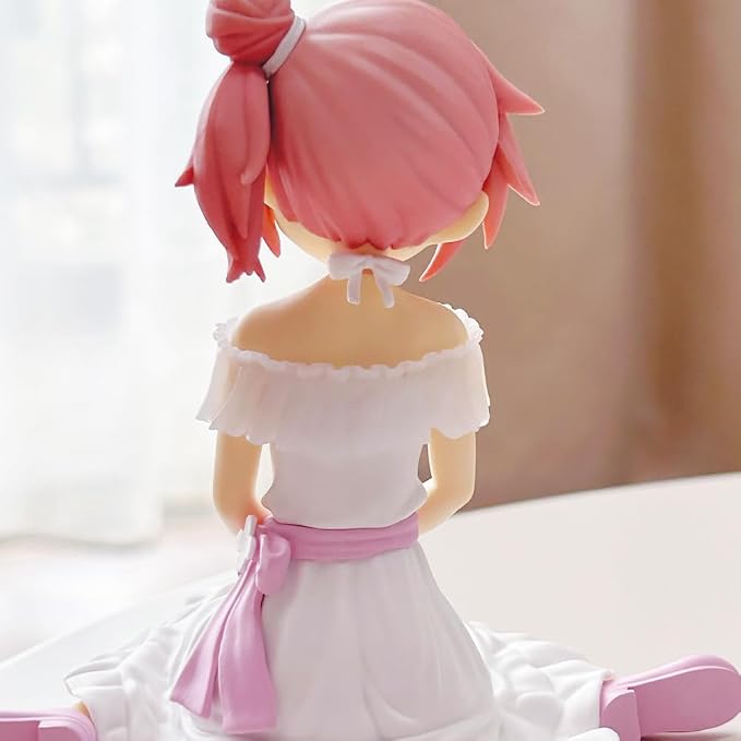 QAHEART Anime AkemiHomura Figure Madoka Kaname Action Figure Anime Girl Sitting Model Statue Figurine Ornaments