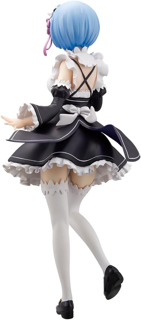 Banpresto - Re:Zero-Starting Life in Another World - Rem (Maid ver.) Glitter & Glamours Figure