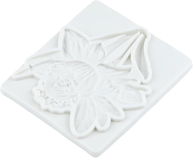 Flower Fairy Polymer Clay Mold Butterfly Fairy Flower Silicone Mold for Jewelry Making Epoxy Resin Casting Air Dry Polymer Clay Craft