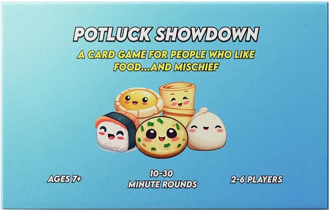 Asian Food Card Game | Family-Friendly Strategy Game for Adults, Teens, & Kids | Ages 7+ | 2-6 Players | Average Playtime 10-30 Minutes