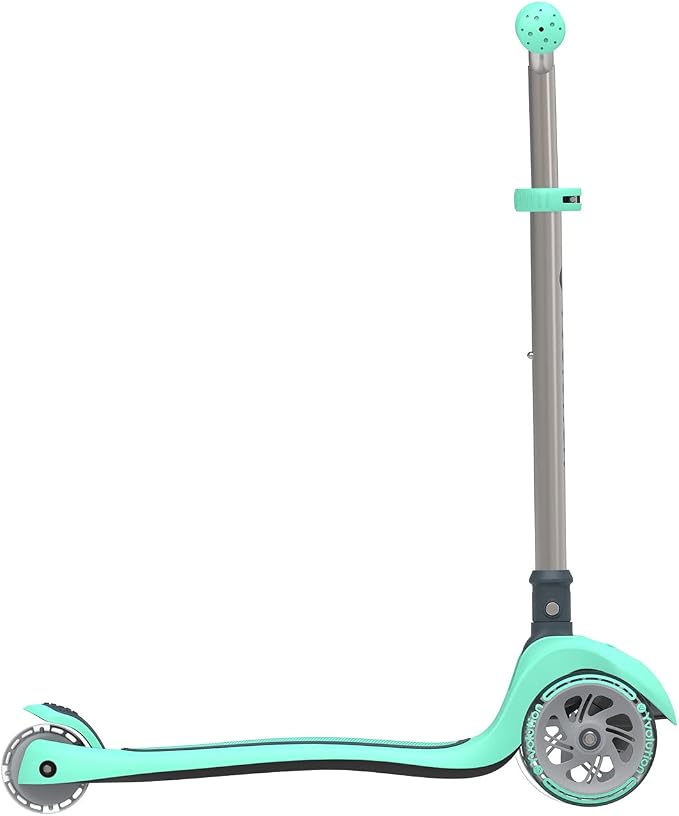 Yvolution Y Glider Air Scooter for Kids, 3 Wheel Scooter for Toddlers 4 Adjustable Height Glider with Kick Scooters, Lean to Steer with LED Flashing Light for Children Ages 3+ Years Old
