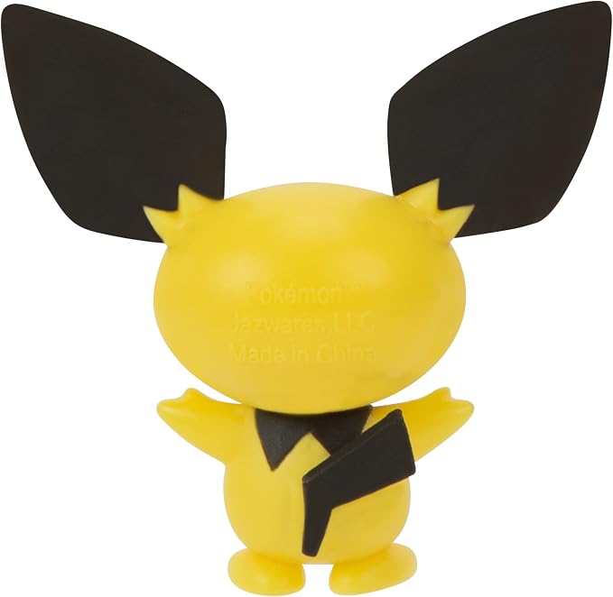 Pokemon Select Evolution 3 Pack - Features 2-Inch Pichu and Pikachu and 3-Inch Raichu Battle Figures
