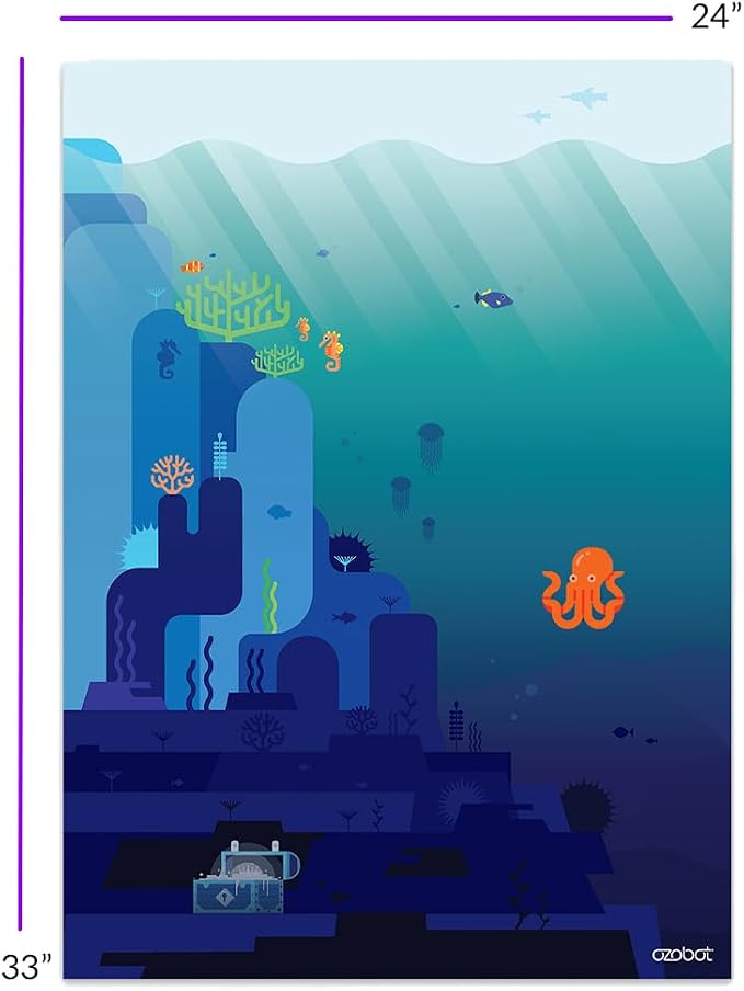 Challenge Mat: Mission to Mars (Ocean Explorer, 24 x 33)