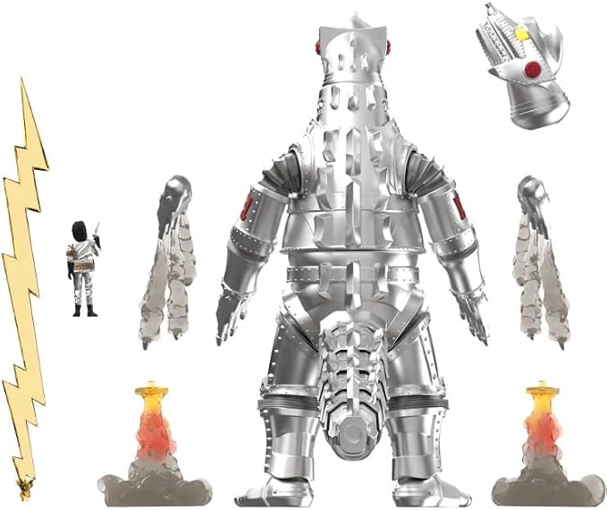 Super7 ULTIMATES! Toho Mechagodzilla '74-8" Toho Godzilla Action Figure with Accessories - Classic Movie Collectibles and Retro Toys