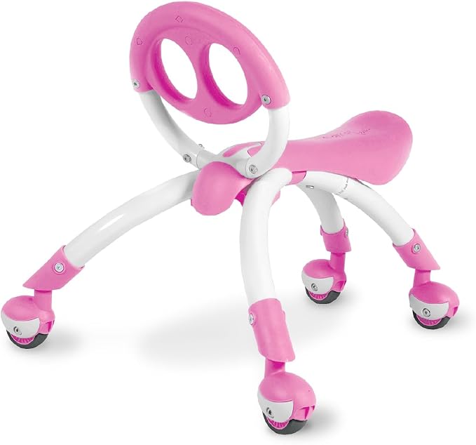 YBIKE Pewi Walking Ride On Toy - From Baby Walker to Toddler Ride On for Ages 9 Months to 3 Years Old