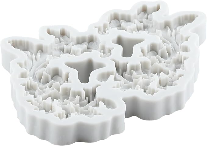 Baroque Leaf Scroll Polymer Clay Mold Curlicues Scroll Lace Silicone Molds for DIY Craft Epoxy Resin Casting Polymer Clay Tools Crafts Air Dry Jewelry Making