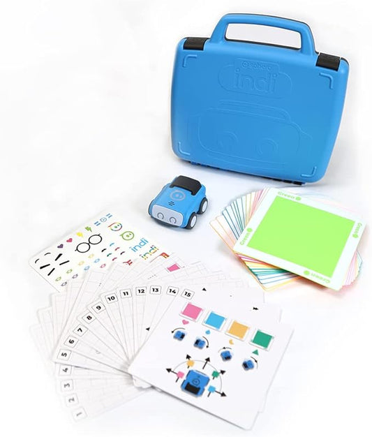 Sphero Indi Student Kit Screenless Coding Robot for Ages 4+ | Introduce Coding & Computer Science, Computational Thinking Concepts, Solve Puzzles & Create Mazes, Educational STEM Toy