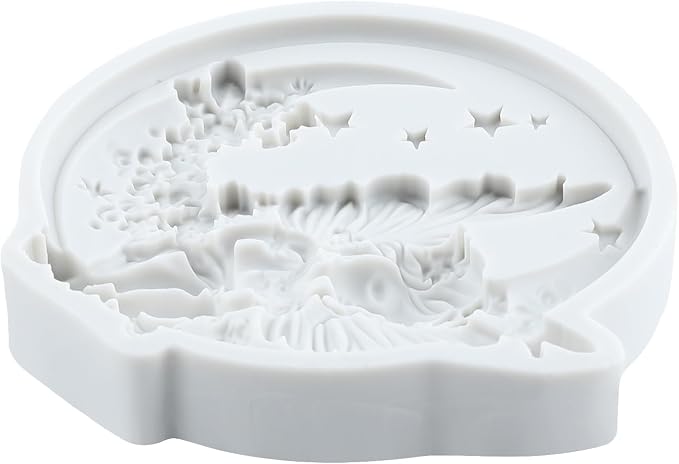 Moon Fairy Silicone Molds Butterfly Fairy Polymer Clay Mold for DIY Craft Epoxy Resin Casting Polymer Clay Tools Crafts Air Dry Jewelry Making