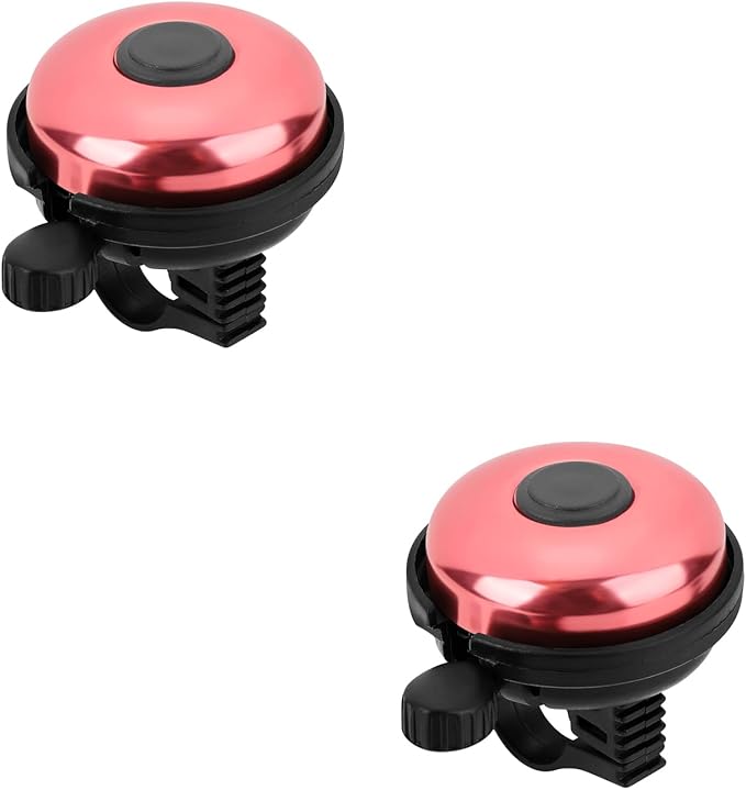 Accmor Classic Bike Bell, Aluminum Bicycle Bell, Loud Crisp Clear Sound Bicycle Bike Bell for Adults Kids