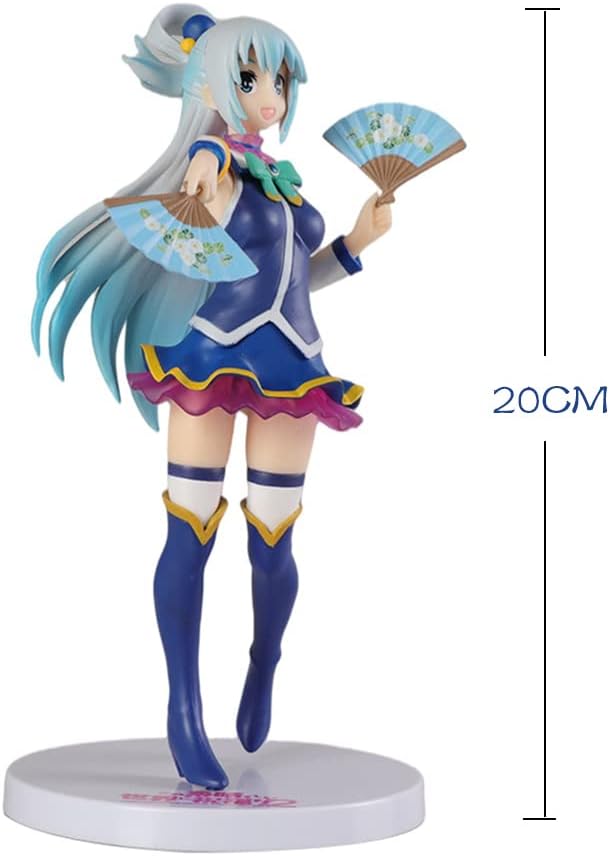 QAHEART Anime Megumin/Aqua Action Figure Model Statue Collectibles Toy Desktop Ornaments