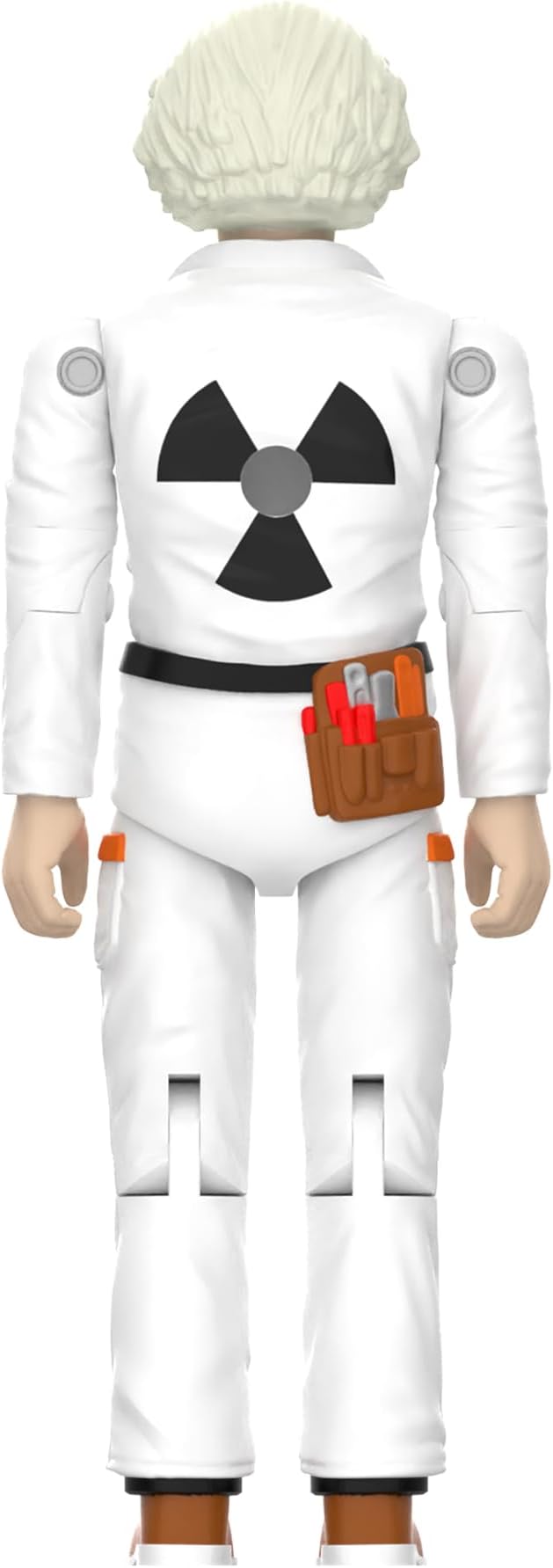 Super7 Reaction+ Back to the Future Doc Brown (1985) - 3.75" Back to the Future Action Figure with Accessories - Classic '80s Movie Collectibles and Retro Toys