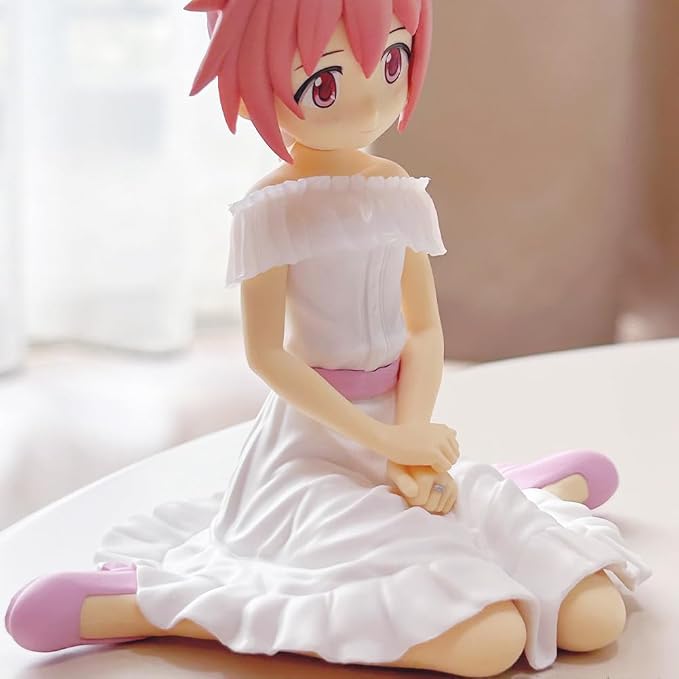 QAHEART Anime AkemiHomura Figure Madoka Kaname Action Figure Anime Girl Sitting Model Statue Figurine Ornaments
