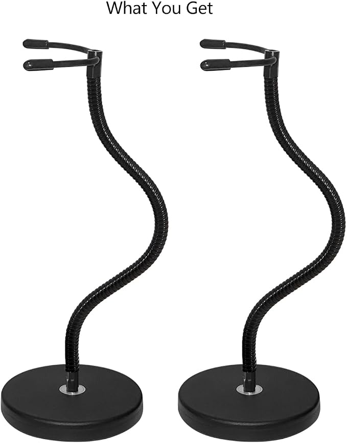 Action Figure Stand with Magnetic Base –Stop Motion Rig with Adjustable Dual-Arm Clip for 6''-7'' Figures – Action Figure Display Holder Stand Base Compatible with HG RG SD SHF Gundam 1/144 Toy