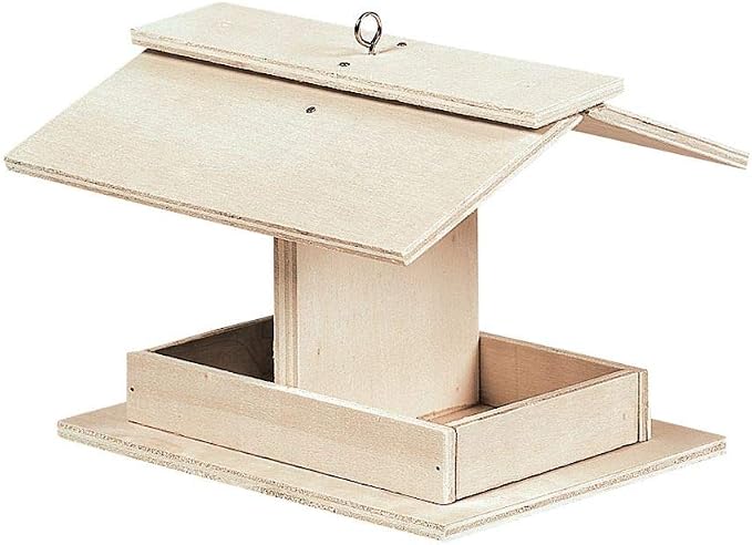 Fun Express DIY Bird House Kit Set of 12 - Premium Wooden Birdhouse Kits for Kids and Adults | Build & Paint Craft Projects for Birthday Parties, Group Activities & Outdoor Family Fun