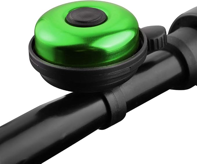 Accmor Classic Bike Bell, Aluminum Bicycle Bell, Loud Crisp Clear Sound Bicycle Bike Bell for Adults Kids