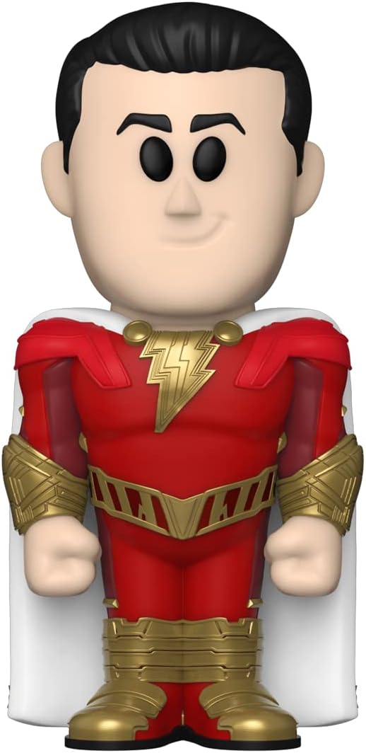 Funko Vinyl SODA: Shazam 2 - Shazam - 1/6 Odds for Rare Chase Variant - DC Comics - Collectable Vinyl Figure - Gift Idea - Official Merchandise - for Kids & Adults - Movies Fans