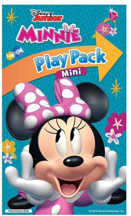 Minnie Mouse Play Packs | Disney Minnie Mouse Party Favors Goody Bags | Mini Mouse Goodie Bag Coloring Book, 2 Mini Crayons, and a Sticker | 10-Pack | Officially Licensed