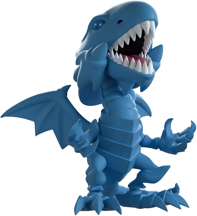 Youtooz Blue-Eyes White Dragon Vinyl Action Figure, 4.1" Dragon Collectible, Based on Yu-Gi-Oh! Anime Series