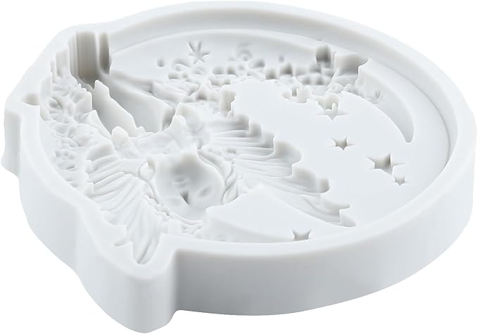 Moon Fairy Silicone Molds Butterfly Fairy Polymer Clay Mold for DIY Craft Epoxy Resin Casting Polymer Clay Tools Crafts Air Dry Jewelry Making