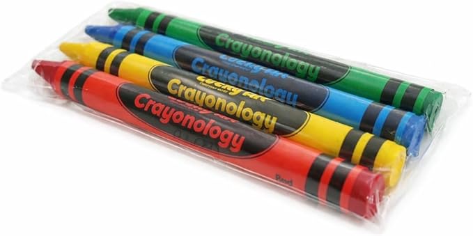 Lucky Art 40 Sets of 4 Packs (160 count) Standard Size Crayons - Mini Crayon Packs Non-Toxic for Kids Party Favors, School Supplies for Teachers & Travel Crayons