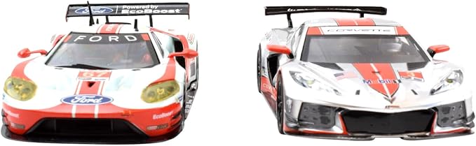 Scalextric/Premium Hobbies Sports Car Challenge - GT VS Corvette 1:32 Scale Slot Car Race Set C1444T