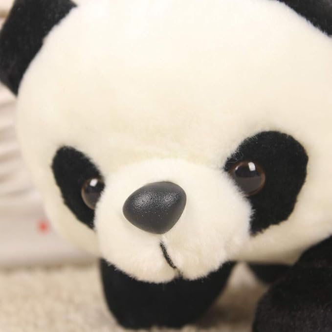 Stuffed Panda Animal Plush Toy 12 Inches Animal Stuffed Plushies Super Soft Cute Cuddly Pillow Cushion Stuff Dolls Birthday Xmas Gifts for Children Kids Boys Girls Room Decor Bedtime, 12Inches