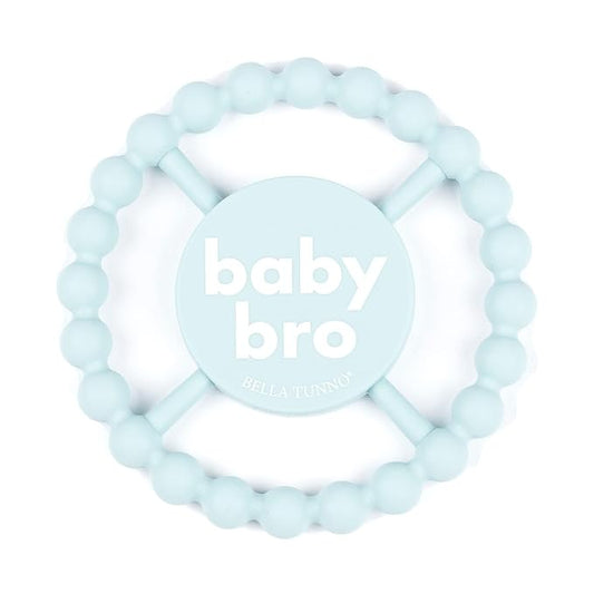 Baby Teether by Bella Tunno, Silicone Teethers for Babies 3-6 Months, 6-12 Months, Toys, Pacifier, Teething Relief, Boys, Girls, Baby Bro
