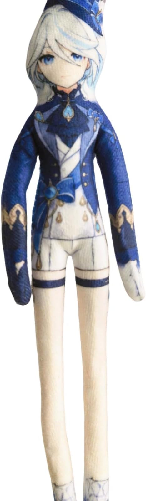 Furina Anime Figure Keychain for Adult Fans, Genshin Impact Collectible Bag Hanging Keyring