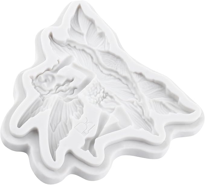 Fairy Polymer Clay Molds Flower Fairy Silicone Mold for DIY Crafts Epoxy Resin Casting Polymer Clay Tools Craft Air Dry Jewelry Making