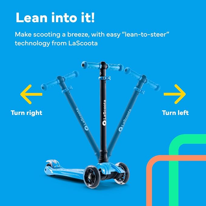 LaScoota 2-in-1 Kids Kick Scooter