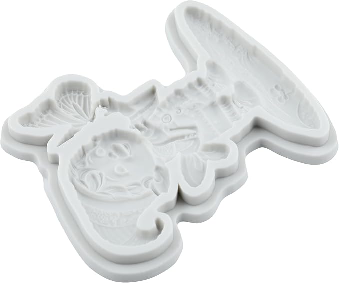 Elf Boy Polymer Clay Mold Butterfly Fairy Silicone Molds for DIY Craft Epoxy Resin Casting Polymer Clay Tools Crafts Air Dry Jewelry Making