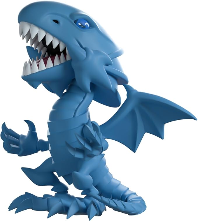 Youtooz Blue-Eyes White Dragon Vinyl Action Figure, 4.1" Dragon Collectible, Based on Yu-Gi-Oh! Anime Series
