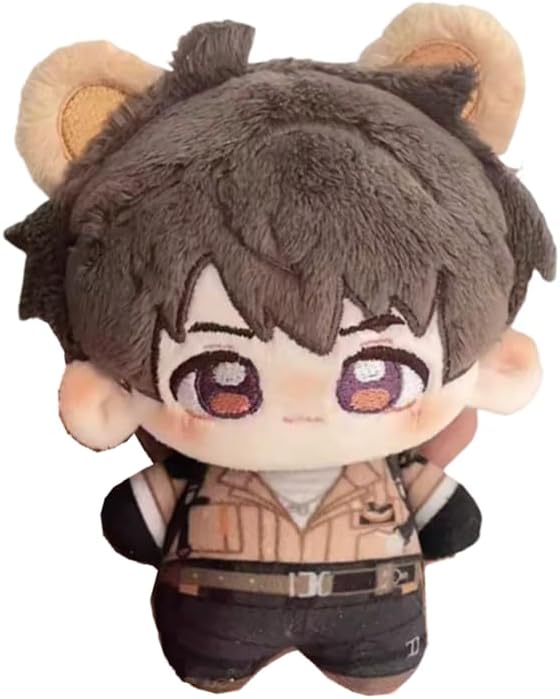 Love and deepspace Caleb Xia Yizou Pilot Plush Keychain Keyring Cosplay Backpack Doll Figure Pendant Game Merch