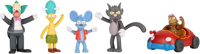 The Simpsons 2.5 Inch Figure Multipack Krusty The Clown Show Set