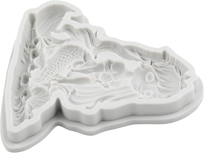 Mermaid Polymer Clay Mold Mermaid Girl Silicone Molds for DIY Craft Epoxy Resin Casting Polymer Clay Tools Crafts Air Dry Jewelry Making