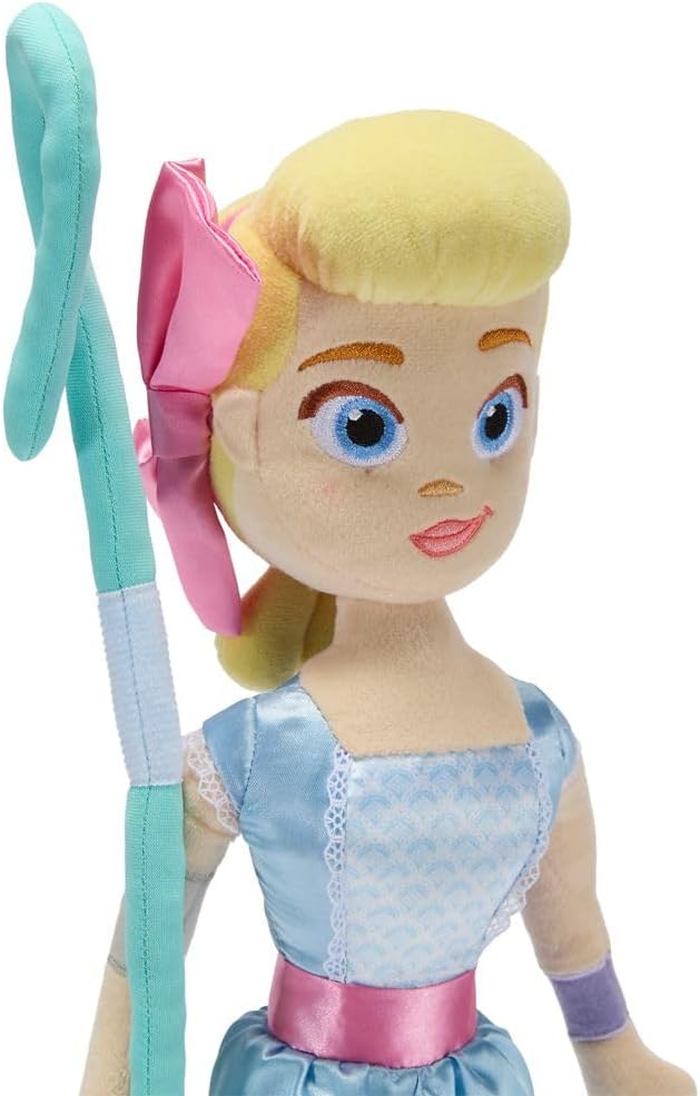 Disney Store Official Toy Story Plush Little Bo Peep, Iconic Cuddly Toy Character with Embroidered Details, Intricate Sculpting and Soft Plush Features, Suitable for All Ages